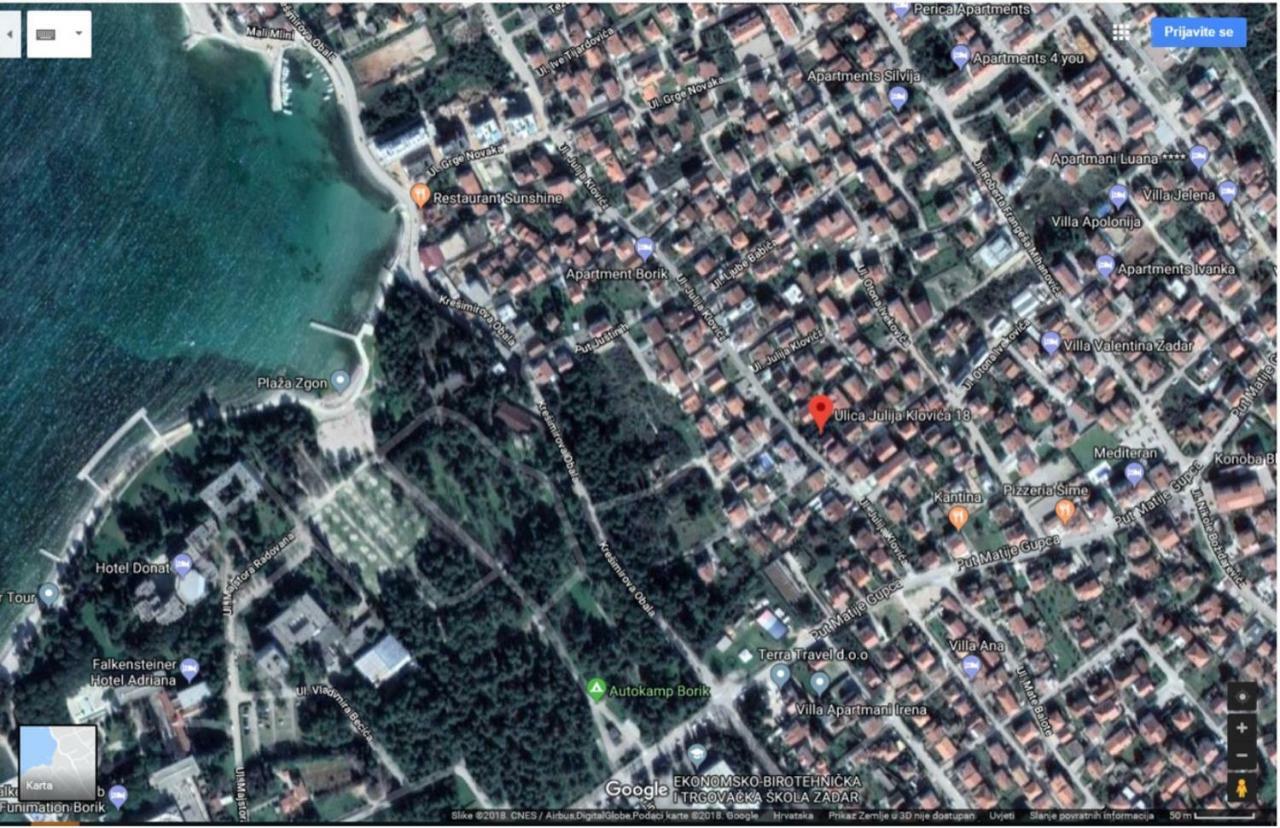 Apartments Dominik Zadar Bagian luar foto
